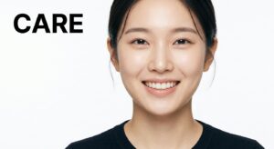 교정 치료 후 건강한 미소를 지닌 성인의 모습
